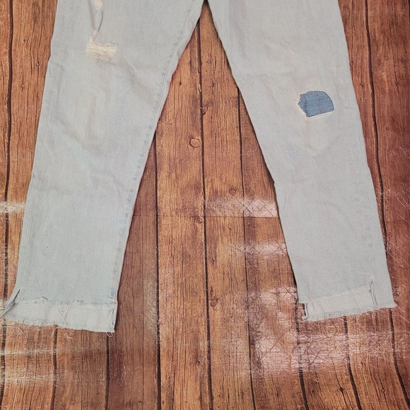 Adriano Goldschmied Womens Jeans 30 Ex-Boyfriend Slim Slouchy Raw Hem Distressed - Picture 12 of 14